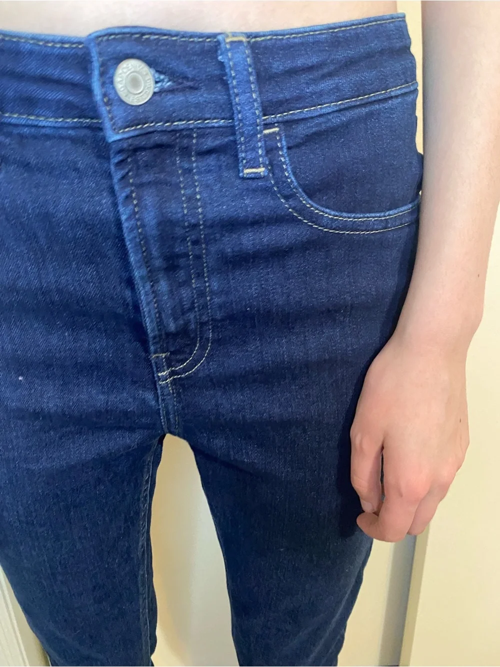 GAP Teen Size 16 Skinny Jeans Dark Indigo Blue stretch denim NWOT back to school